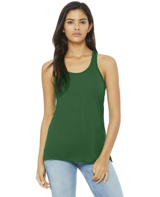 BELLA 8800 Womens Racerback Tank Top in Kelly