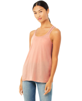 BELLA 8800 Womens Racerback Tank Top in Peach