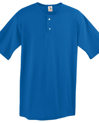 580 Two Button Baseball Jersey in Royal