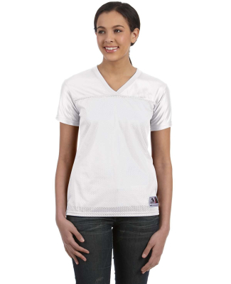 250 Juniors' Replica Football Jersey  in White