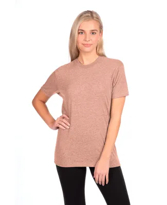 Next Level 6010 Men's Tri-Blend Crew in Desert pink