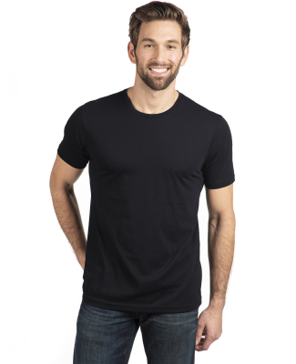 Next Level 6200 Men's Poly/Cotton Tee in Black