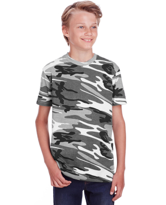 Code V 2207 Youth Camouflage T-Shirt in Urban woodland