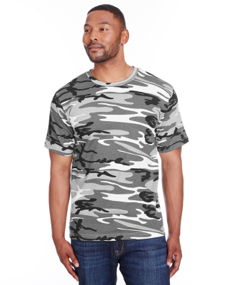 Code V 3907 Adult Camo Tee in Urban woodland