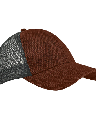 econscious EC7093 Unisex Hemp Eco Trucker Recycled in Sienna/ black