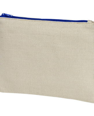 econscious EC8402 Hemp Pouch  in Natural/ blue