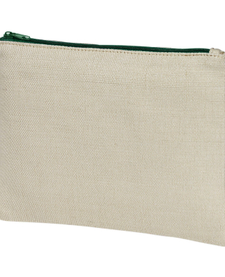 econscious EC8402 Hemp Pouch  in Natural/ kelly