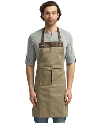 Artisan Collection by Reprime RP123 Espresso Bib A in Khaki/ brown