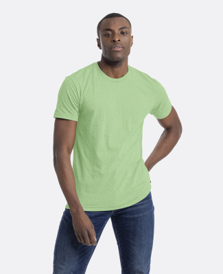 Next Level 6210 Men's CVC Crew in Apple green