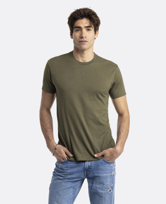 Next Level 6210 Men's CVC Crew in Military green