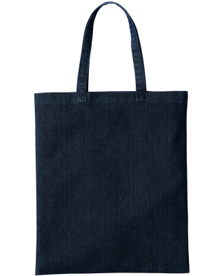 Artisan Collection by Reprime RP998 Denim Tote Bag in Black denim