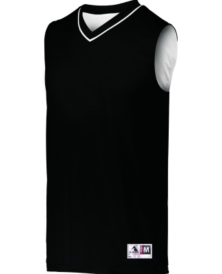 Augusta Sportswear 152 Adult Reversible Two-Color  in Black/ white