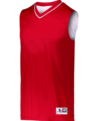 Augusta Sportswear 152 Adult Reversible Two-Color  in Red/ white