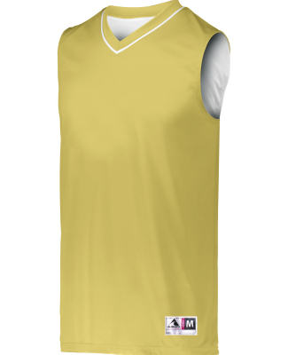 Augusta Sportswear 152 Adult Reversible Two-Color  in Vegas gold/ white