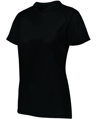 Augusta Sportswear 1567 Ladies' Attain Two-Button  in Black