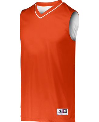 Augusta Sportswear 153 Youth Reversible Two-Color  in Orange/ white