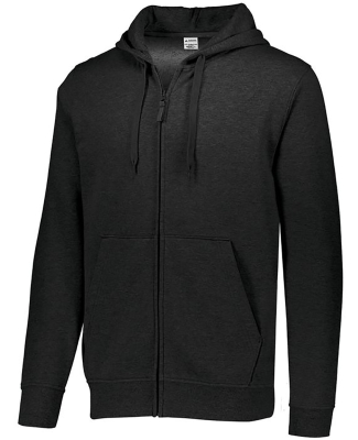 Augusta Sportswear 5418 Adult 60/40 Fleece Full-Zi in Black