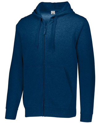 Augusta Sportswear 5418 Adult 60/40 Fleece Full-Zi in Navy