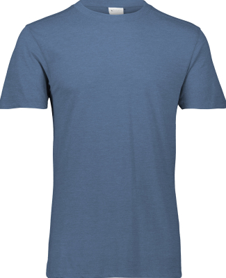 Augusta Sportswear 3065 Adult 3.8 oz., Tri-Blend T in Navy heather