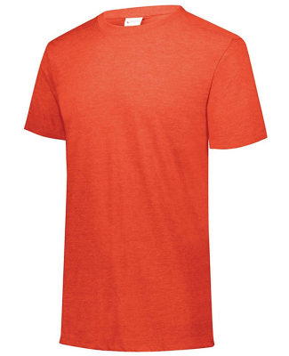 Augusta Sportswear 3065 Adult 3.8 oz., Tri-Blend T in Orange heather