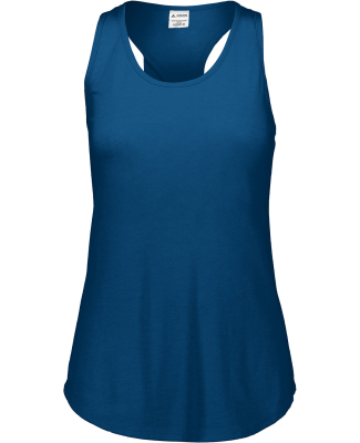 Augusta Sportswear 3078 Ladies' Lux Tri-Blend Tank in Navy heather