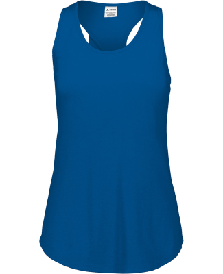 Augusta Sportswear 3078 Ladies' Lux Tri-Blend Tank in Royal heather