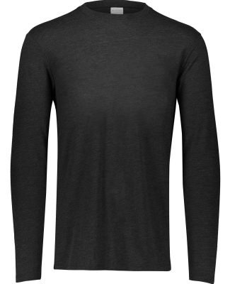 Augusta Sportswear 3075 Adult 3.8 oz., Tri-Blend L in Black heather