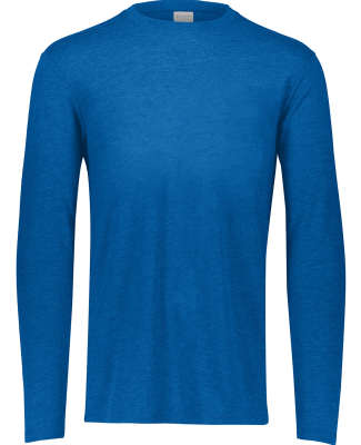 Augusta Sportswear 3075 Adult 3.8 oz., Tri-Blend L in Royal heather