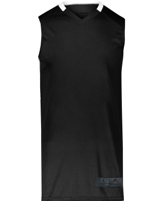 Augusta Sportswear 1730 Adult Step-Back Basketball in Black/ white