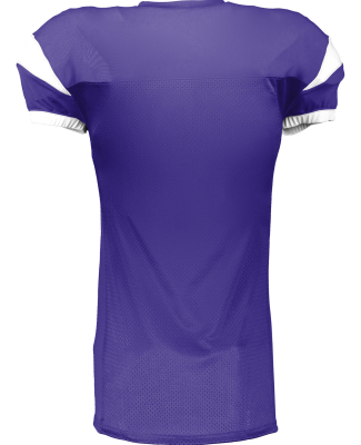 Augusta Sportswear 9582 Adult Slant Football Jerse in Purple/ white