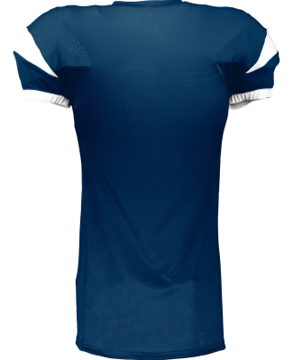 Augusta Sportswear 9583 Youth Slant Football Jerse in Navy/ white