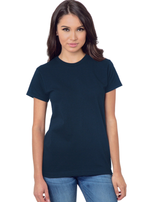 Bayside Apparel 3075 Ladies' Union-Made 6.1 oz., C in Navy
