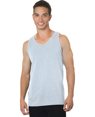 Bayside Apparel 6500 Men's 6.1 oz., 100% Cotton Ta in Ash