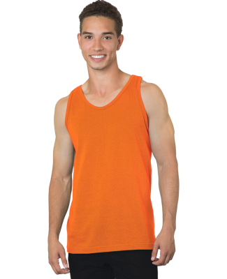 Bayside Apparel 6500 Men's 6.1 oz., 100% Cotton Ta in Orange