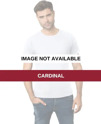 Bayside Apparel 9500 Unisex 4.2 oz., 100% Cotton F Cardinal