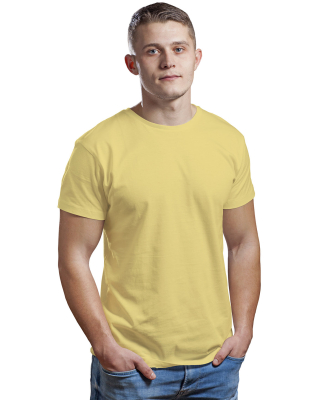 Bayside Apparel 9500 Unisex 4.2 oz., 100% Cotton F in Butter