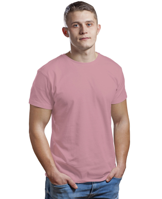 Bayside Apparel 9500 Unisex 4.2 oz., 100% Cotton F in Coral