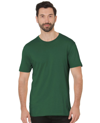 Bayside Apparel 9500 Unisex 4.2 oz., 100% Cotton F in Forest green