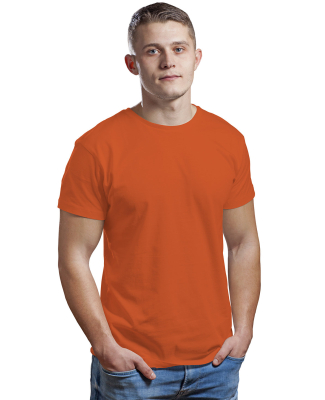 Bayside Apparel 9500 Unisex 4.2 oz., 100% Cotton F in Orange