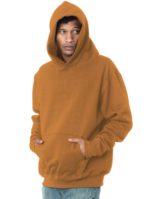 Bayside Apparel 4000 Adult Super Heavy Hooded Swea in Caramel brown