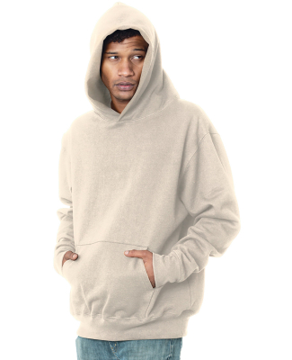 Bayside Apparel 4000 Adult Super Heavy Hooded Swea in Cream
