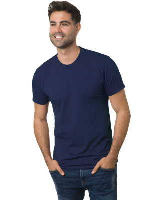 Bayside Apparel 9570 Unisex 4.2 oz., Triblend T-Sh in Tri indigo
