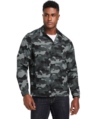 Champion Clothing CO126 Men's Coach's Jacket in Concrete camo