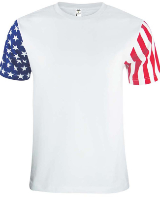 Code V 3976 Men's Stars & Stripes T-Shirt in Stars/ stripes