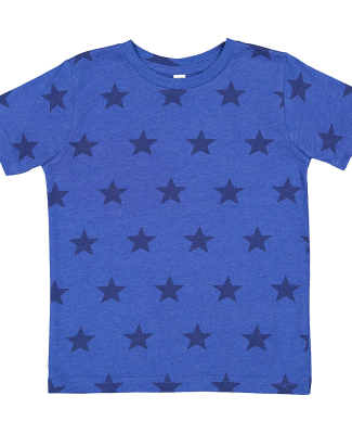 Code V 3029 Toddler Five Star T-Shirt in Royal star