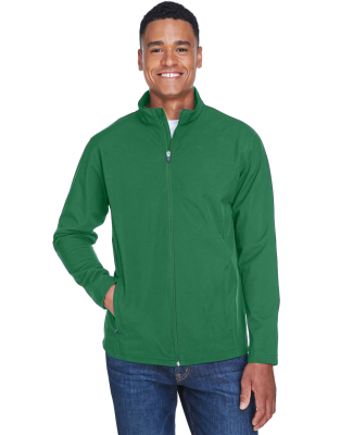 Team 365 TT80 Men's Leader Soft Shell Jacket in Sport dark green
