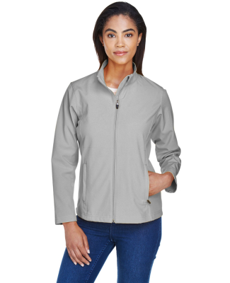 Team 365 TT80W Ladies' Leader Soft Shell Jacket in Sport silver