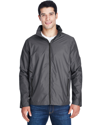 Team 365 TT70 Adult Conquest Jacket With Mesh Lini in Sport graphite