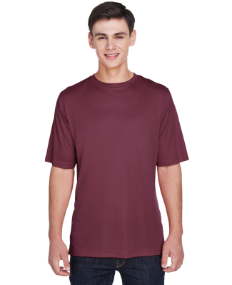 Team 365 TT11 Men's Zone Performance T-Shirt in Sport dark maroon