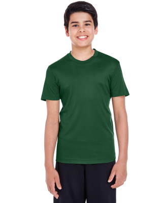 Team 365 TT11Y Youth Zone Performance T-Shirt in Sport dark green